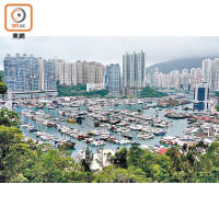 香港仔避風塘曾試行分區停泊。