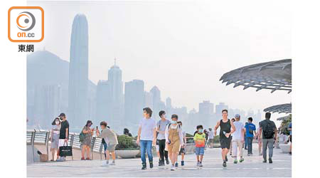 香港空氣污染指數屢爆錶。