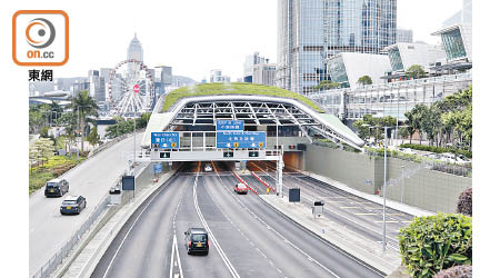 中環灣仔繞道已通車近兩年。