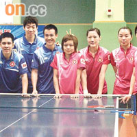 香港乒隊強陣出戰世界團體賽，力爭佳績。