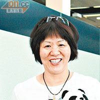 郎平昨日趕抵香港，準備為中國女排打氣。