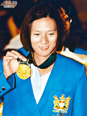 李麗珊在96年奧運凱旋，為香港風帆掀起黃金歲月。