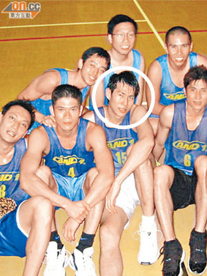 陳子浩（白圈）經常與隊友參加各大公開賽。