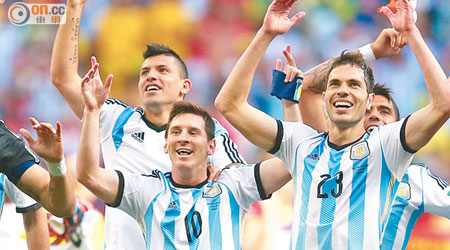 阿根廷陣中星光熠熠，球迷嘅目標，又何止一個美斯。