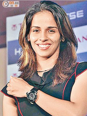 妮禾爾榮升羽毛球世界一姐，在印度代言廣告不絕。