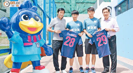 兩名學員下季獲提升上傑志一隊，成為職業球員。