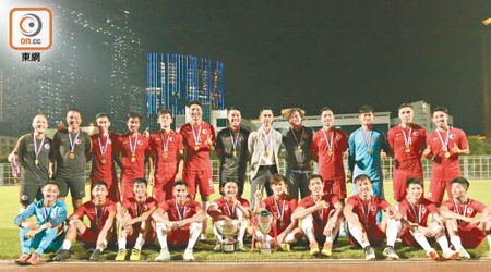 澳門 0:3 香港<br>香港B隊昨日輕取澳門，於埠際賽締5連霸。