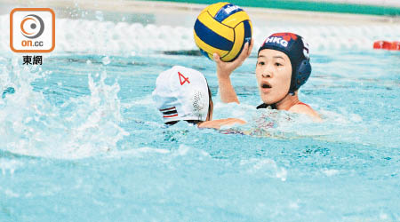 香港女隊首日賽事獲1勝1負。