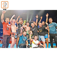 YOKKAO泰國FightTeam成為賽事大贏家。