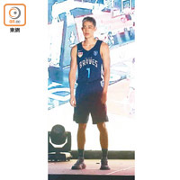 名將林書豪胞弟美籍華裔球星林書緯代表台灣挑戰外隊。