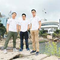 謝劭傑（左起）、羅逸峰及王傲文三位星級港將，將會擔任是次比賽旁述。