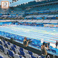 今屆奧運游泳項目將閉門作賽。